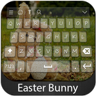 Easter Bunny Keyboard Theme أيقونة