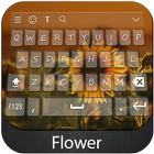 Flower Keyboard Theme آئیکن