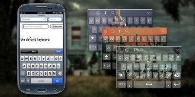 Industrial Keyboard Theme Affiche