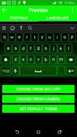 Neon Green Keyboard Them स्क्रीनशॉट 2