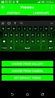 Neon Green Keyboard Them capture d'écran 3
