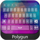 Polygon Keyboard Theme icono