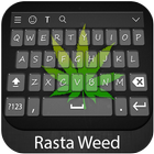 Rasta Weed Keyboard Theme आइकन
