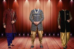 Stylish Groom Sherwani poster