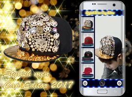 Stylish Men Cap Editor 2017 poster