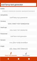 Cool Stylish Text Creator -Textart Font maker Free screenshot 1