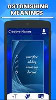 Name Creative Meaning - Stylish Art screenshot 1