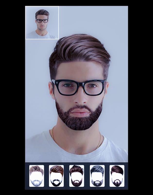 Stylish Boys hair style  Photo Editor Online for Android 