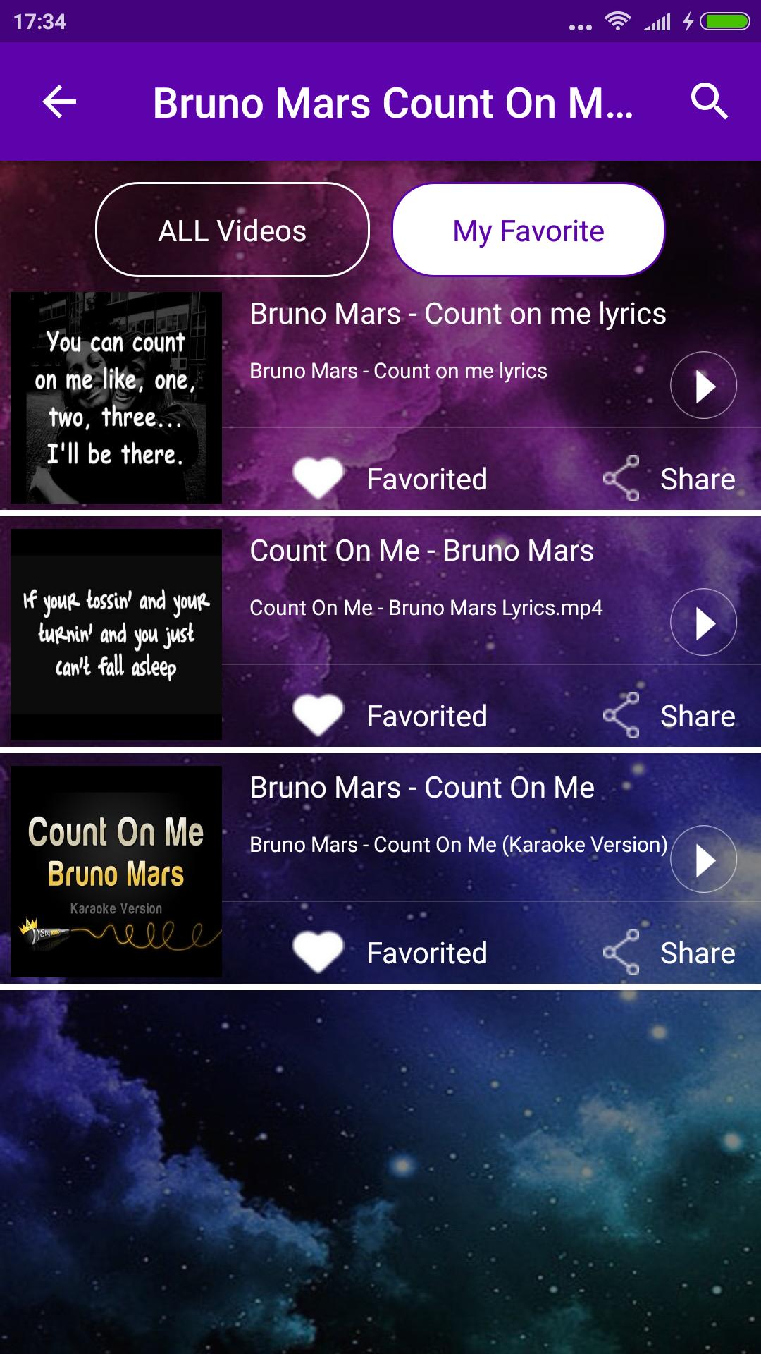Bruno Mars All Video Songs for Android - APK Download