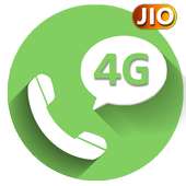 New Jio4gvoice: Free Calls & Messages Guide أيقونة