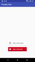 Minimal Chat App (Friendly Chat) poster