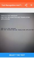 Text Search and Translation poster
