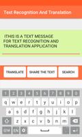 Text Recognition And Translate capture d'écran 1