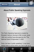 Public Speaking Hypnosis App imagem de tela 1