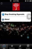 Stop Smoking Fast Hypnosis App Affiche