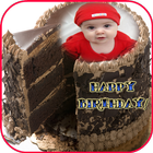Birthday Chocolate Cake Frames أيقونة