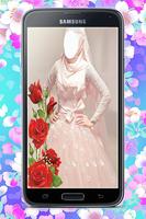 Bridal Hijab Photo Montage captura de pantalla 3