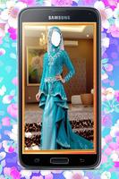 Bridal Hijab Photo Montage imagem de tela 1