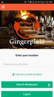 Gingerplate - Food Ordering पोस्टर