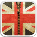 UK Flag Zipper Lock Screen APK