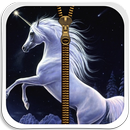 Unicorn Zipper Lock Screen APK