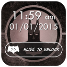Slide to Unlock - Batman Lock icône