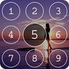 Keypad LockScreen: iPhone Lock icono