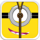 Minion Zipper Lock Screen icône