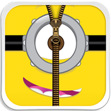 Minion Zipper Lock Screen simgesi