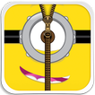 ”Minion Zipper Lock Screen