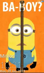 Minion Zipper Lock Screen APK download