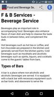 Food and Beverage Services capture d'écran 3