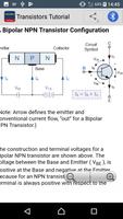 Transistors Tutorial स्क्रीनशॉट 2