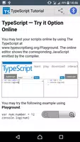 TypeScript Tutorial imagem de tela 2