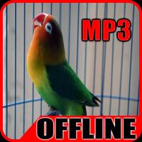 Suara Burung Lovebird Gacor Juara Offline capture d'écran 3