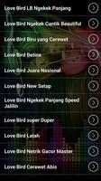 Suara Burung Love Bird MP3 imagem de tela 1
