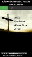 Rádio Ganhando Almas para Cristo ポスター