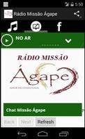 Rádio Missão Ágape capture d'écran 1