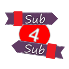 Sub4Sub - YouTube Real Subscriber Booster أيقونة