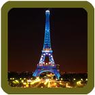 Paris Night Wallpaper ไอคอน
