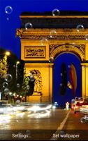 Paris Night Wallpaper ภาพหน้าจอ 3