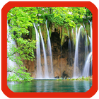 Waterfall Wallpaper HD آئیکن