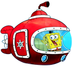 Sponge Submarine : Happy Dive Square Adventure ikona