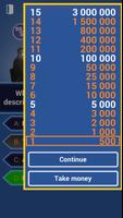Millionaire 2018 - Lucky Quiz Free Game Online ภาพหน้าจอ 2