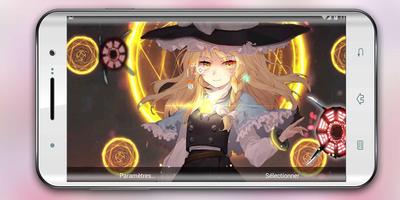 Live Wallpapers of Touhou Subterranean Stars Anime Cartaz