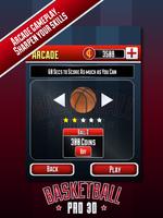 Basketball Pro 3D captura de pantalla 1