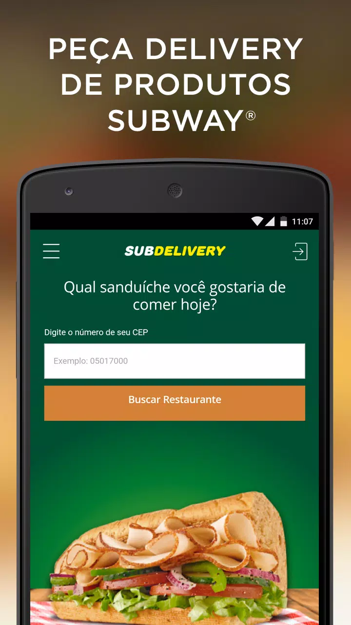 Delivery - Subway Brasil