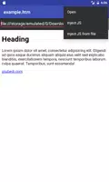 HTML Viewer ảnh chụp màn hình 1