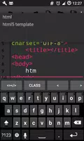 Text Html Code Editor Plakat