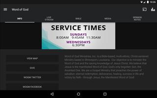 Word of God capture d'écran 3